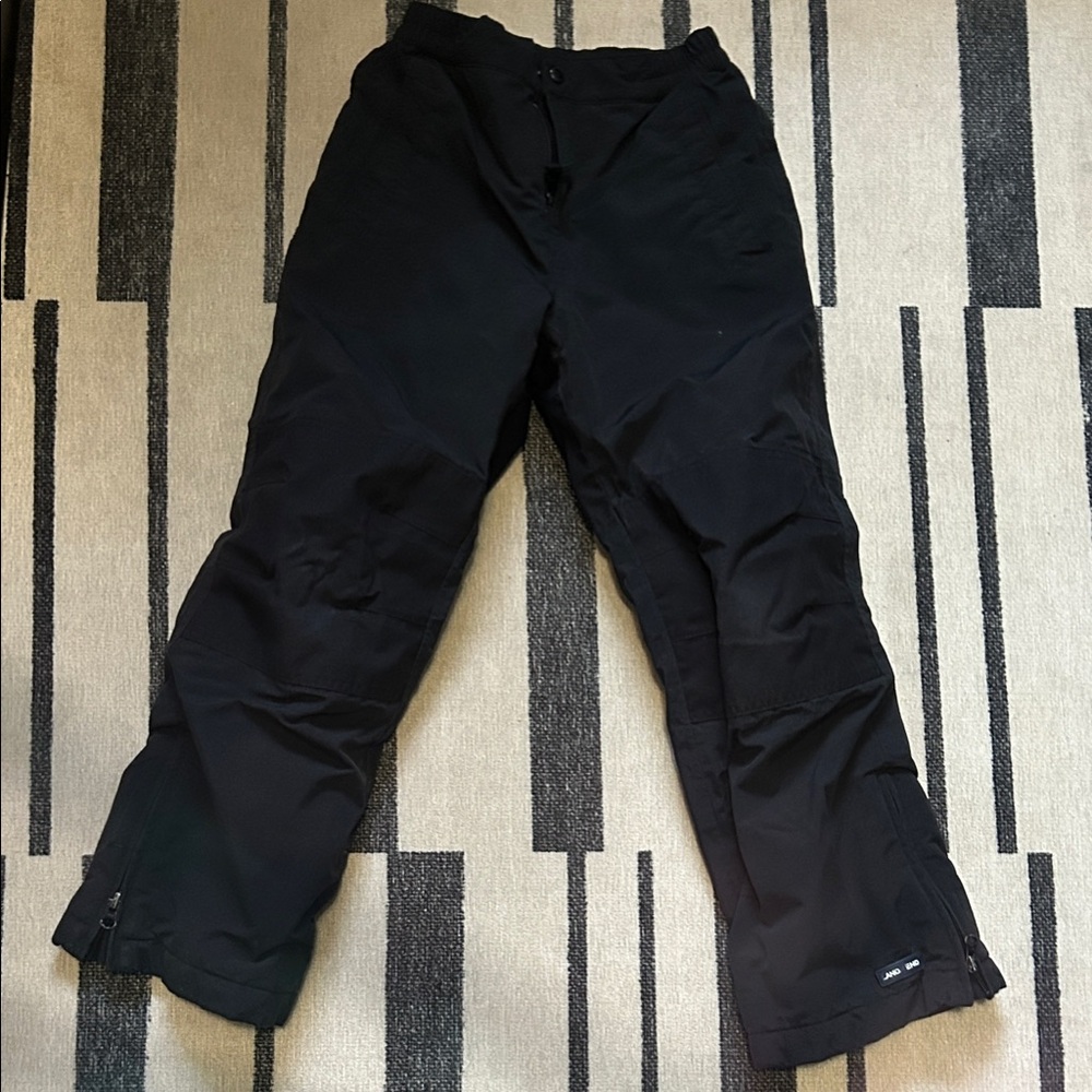 Lands' End Men's Black Cargo Pants